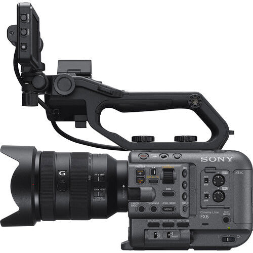 Sony FX6 with FE 24-105mm f/4G Camcorder