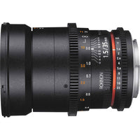 Rokinon 35mm T1.5 Canon DS Cine Lens