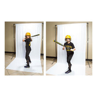 Savage Black 5'x9' Economy Background Kit