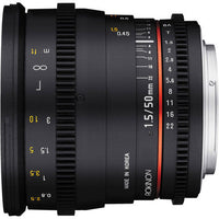 Rokinon 50mm T1.5 Cine DS
