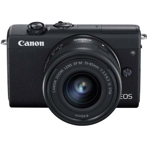 Canon EOS M200 Black with EF-M 15-45mm Lens