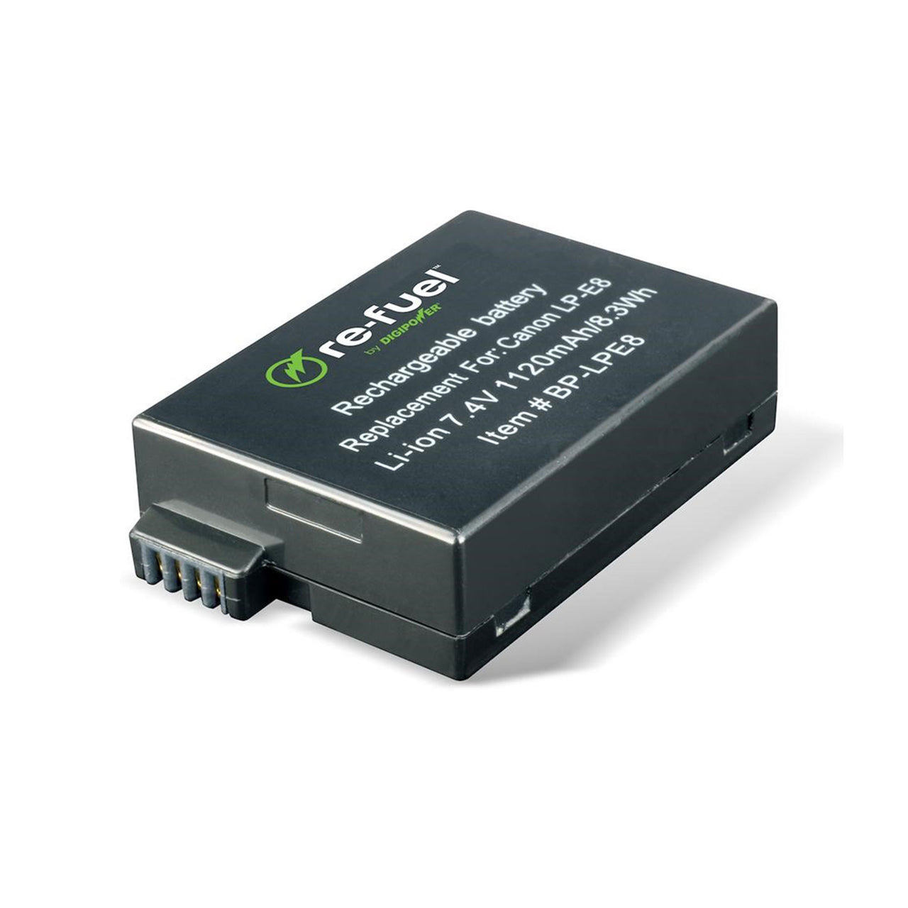 Re-Fuel Camera Battery for Canon LP-E8
